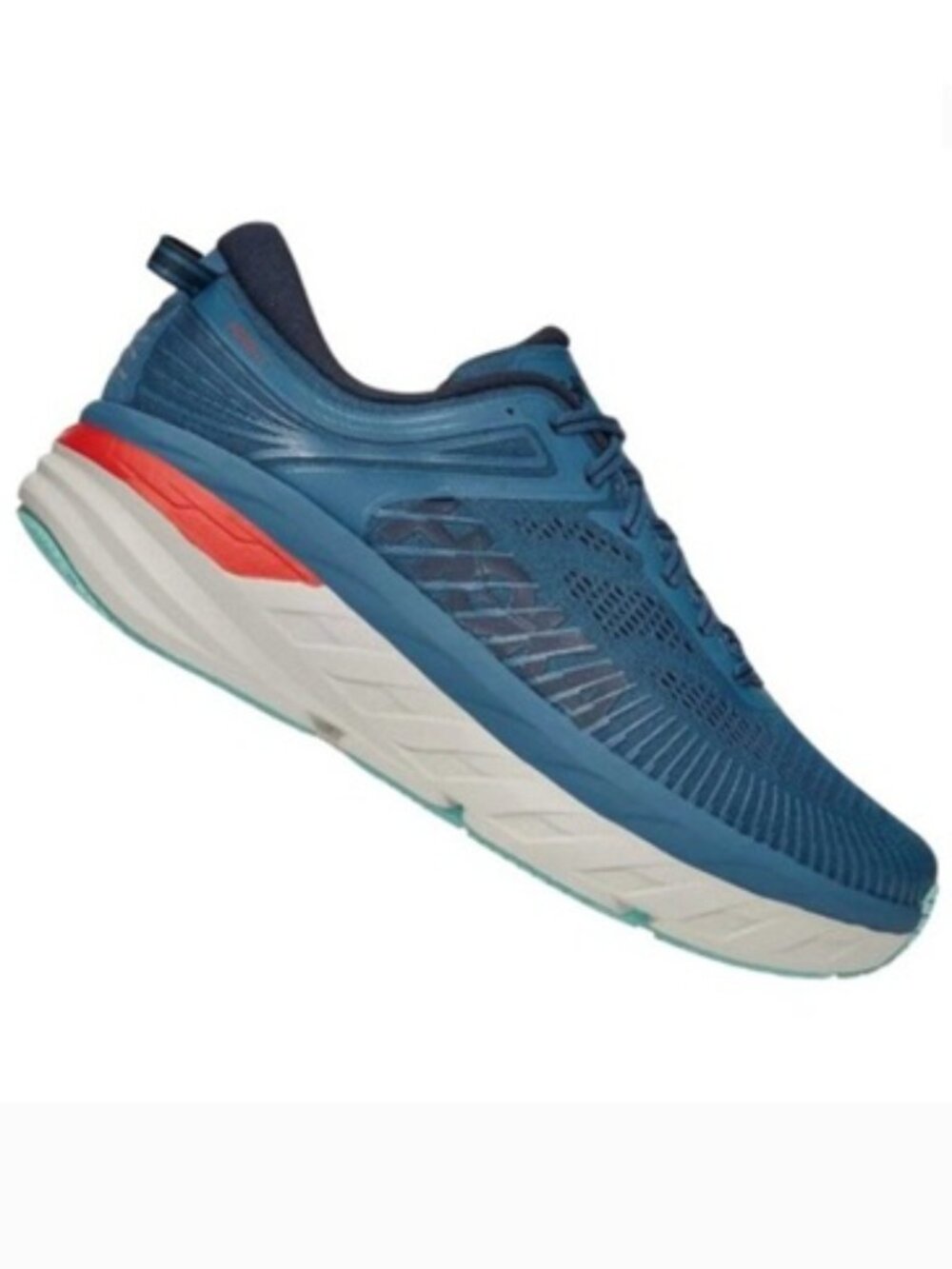 Hoka One One Bondi 7 blue sneakers Men's size 12.5